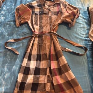 Burberry Brit Tan Fabric